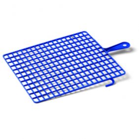 Grille plastique bleu