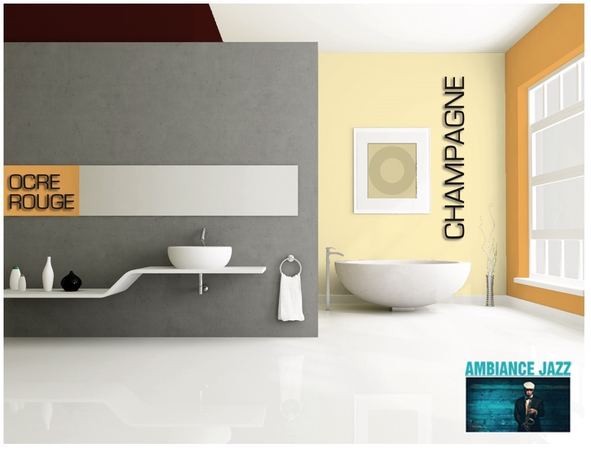 Renover Une Salle De Bain Pas Cher ~ peinture ocre rouge decohom Renover Une Salle De Bain Pas Cher ~ peinture ocre rouge decohom